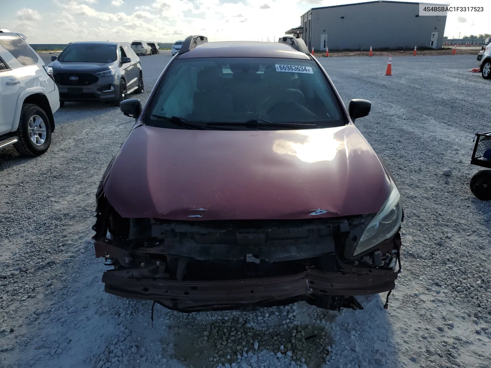 2015 Subaru Outback 2.5I VIN: 4S4BSBAC1F3317523 Lot: 66983634