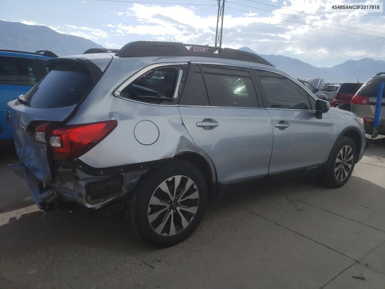 2015 Subaru Outback 2.5I Limited VIN: 4S4BSANC3F3317818 Lot: 66999154