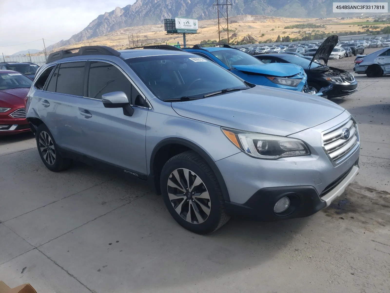 2015 Subaru Outback 2.5I Limited VIN: 4S4BSANC3F3317818 Lot: 66999154