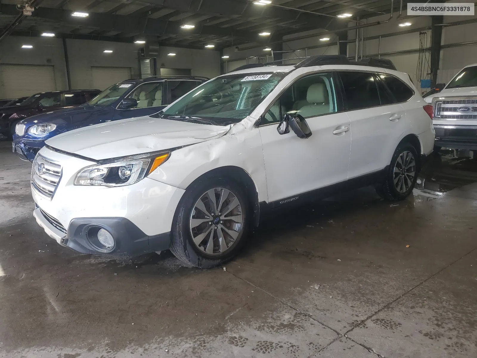 4S4BSBNC6F3331878 2015 Subaru Outback 2.5I Limited