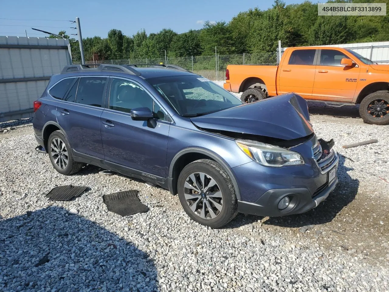 4S4BSBLC8F3313899 2015 Subaru Outback 2.5I Limited