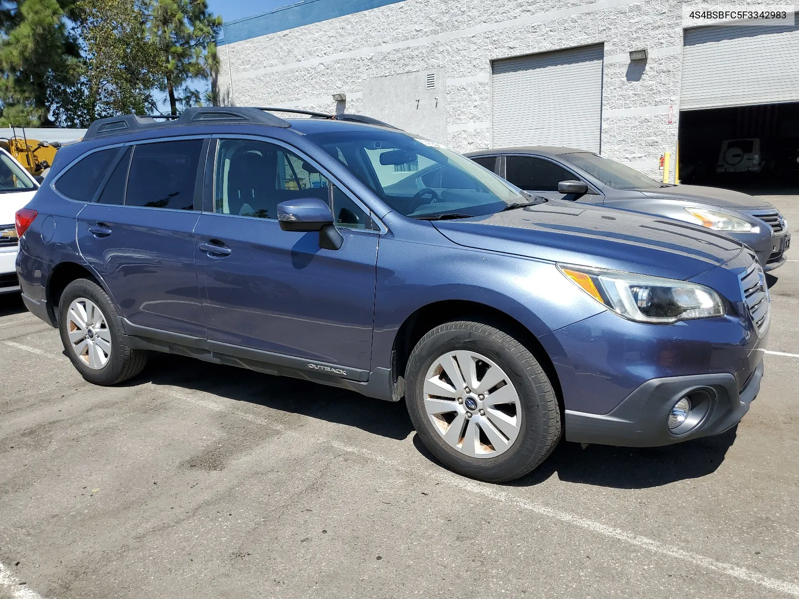 2015 Subaru Outback 2.5I Premium VIN: 4S4BSBFC5F3342983 Lot: 67412544