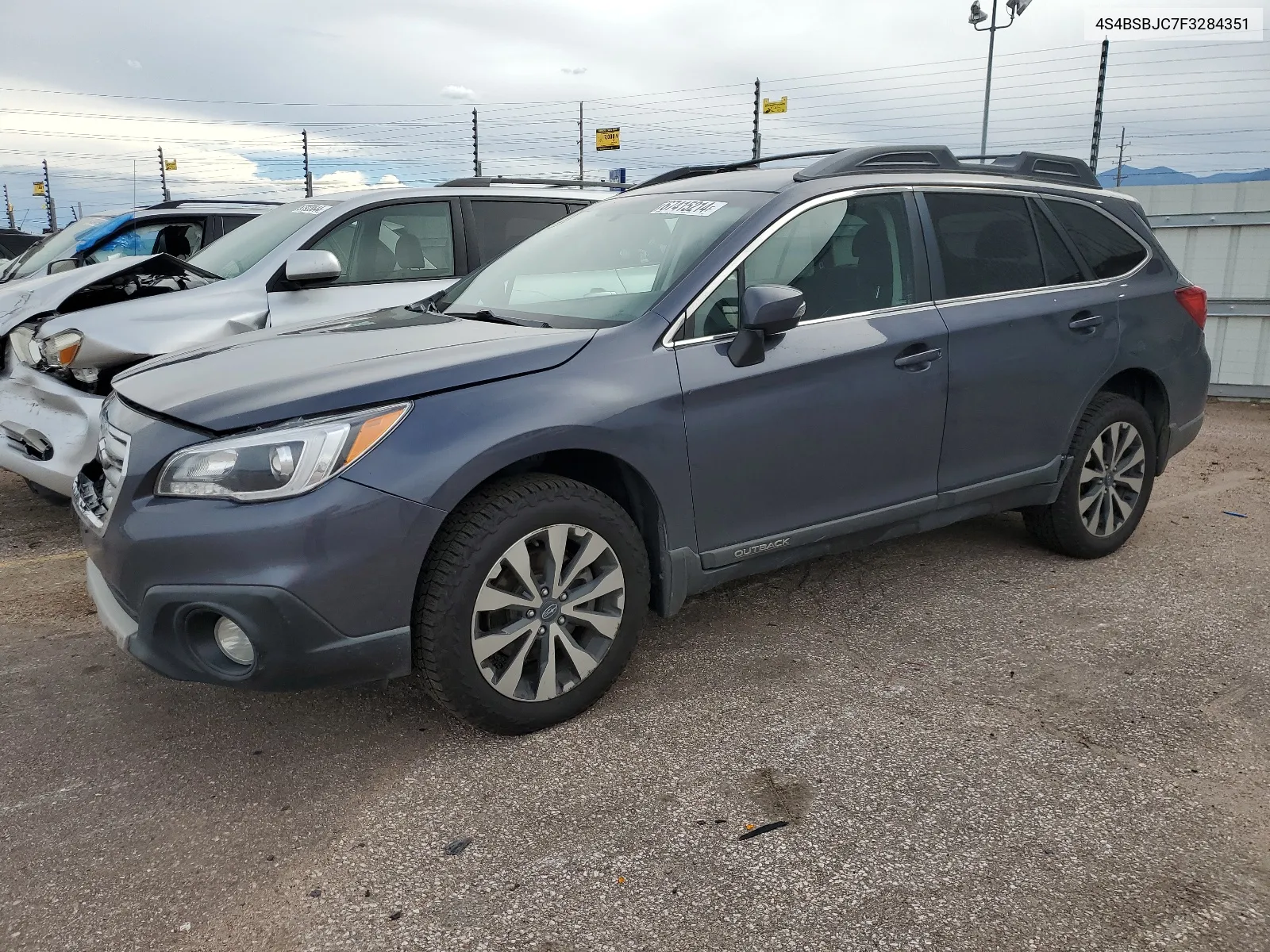 2015 Subaru Outback 2.5I Limited VIN: 4S4BSBJC7F3284351 Lot: 67415214