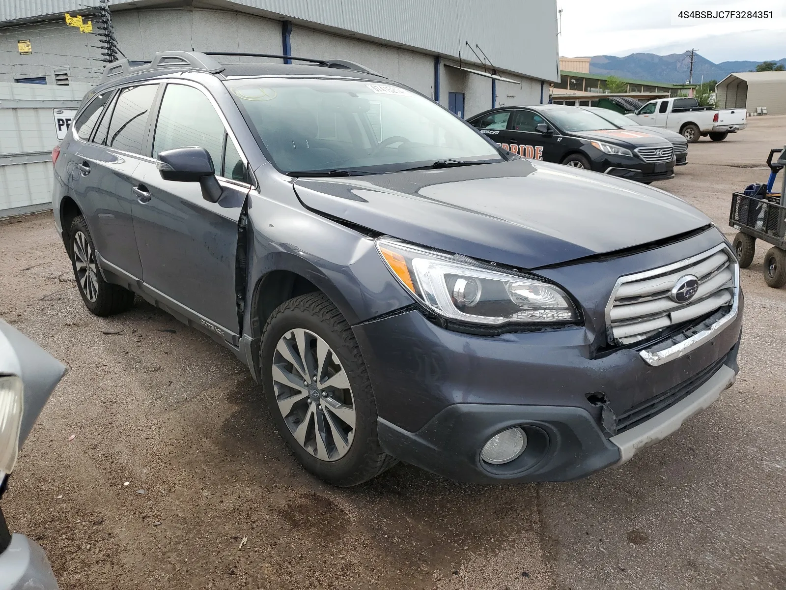 2015 Subaru Outback 2.5I Limited VIN: 4S4BSBJC7F3284351 Lot: 67415214