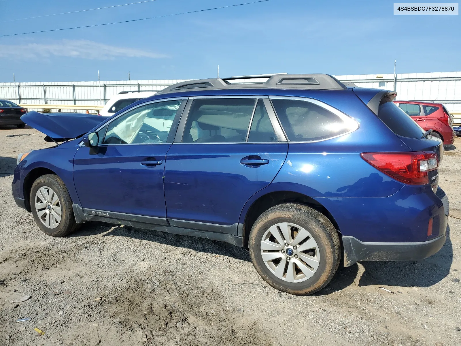 2015 Subaru Outback 2.5I Premium VIN: 4S4BSBDC7F3278870 Lot: 67521254