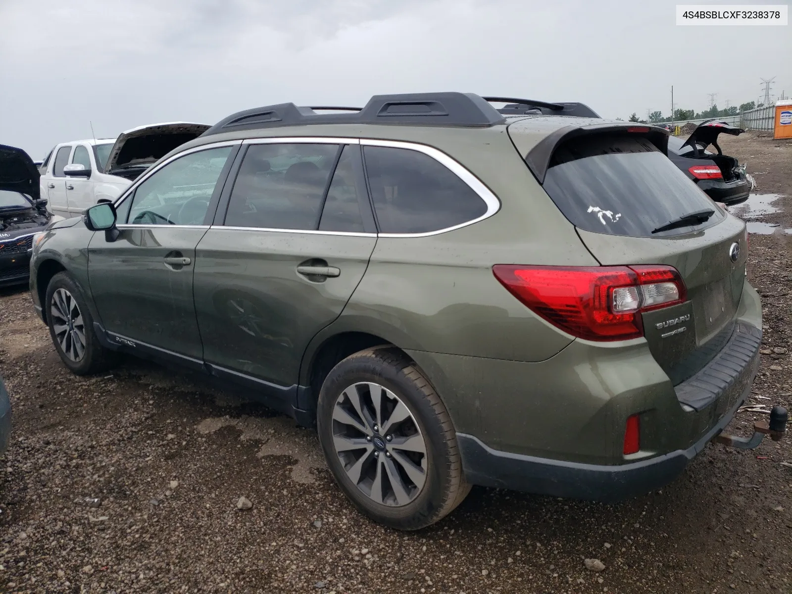 2015 Subaru Outback 2.5I Limited VIN: 4S4BSBLCXF3238378 Lot: 67539734