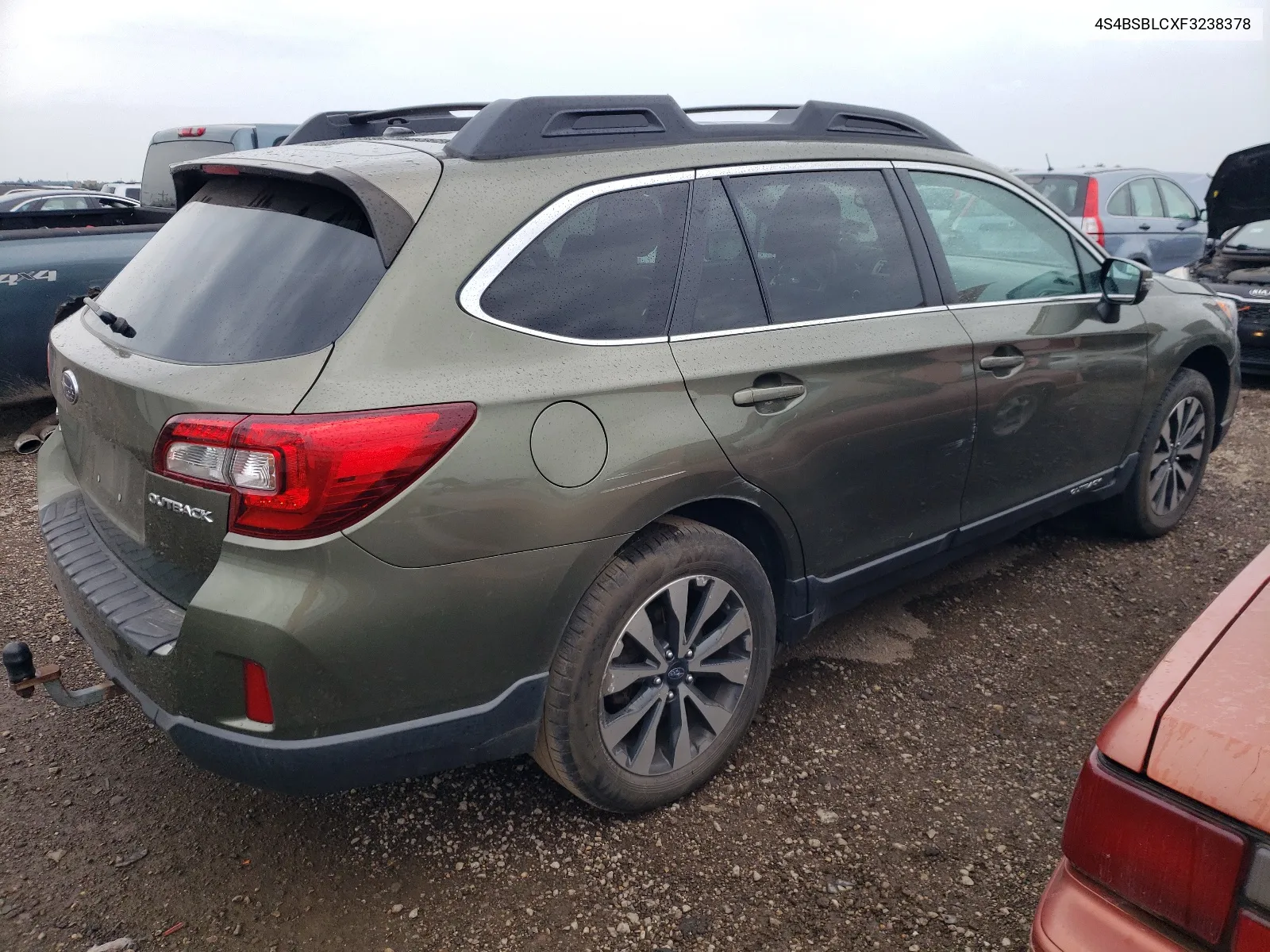 2015 Subaru Outback 2.5I Limited VIN: 4S4BSBLCXF3238378 Lot: 67539734