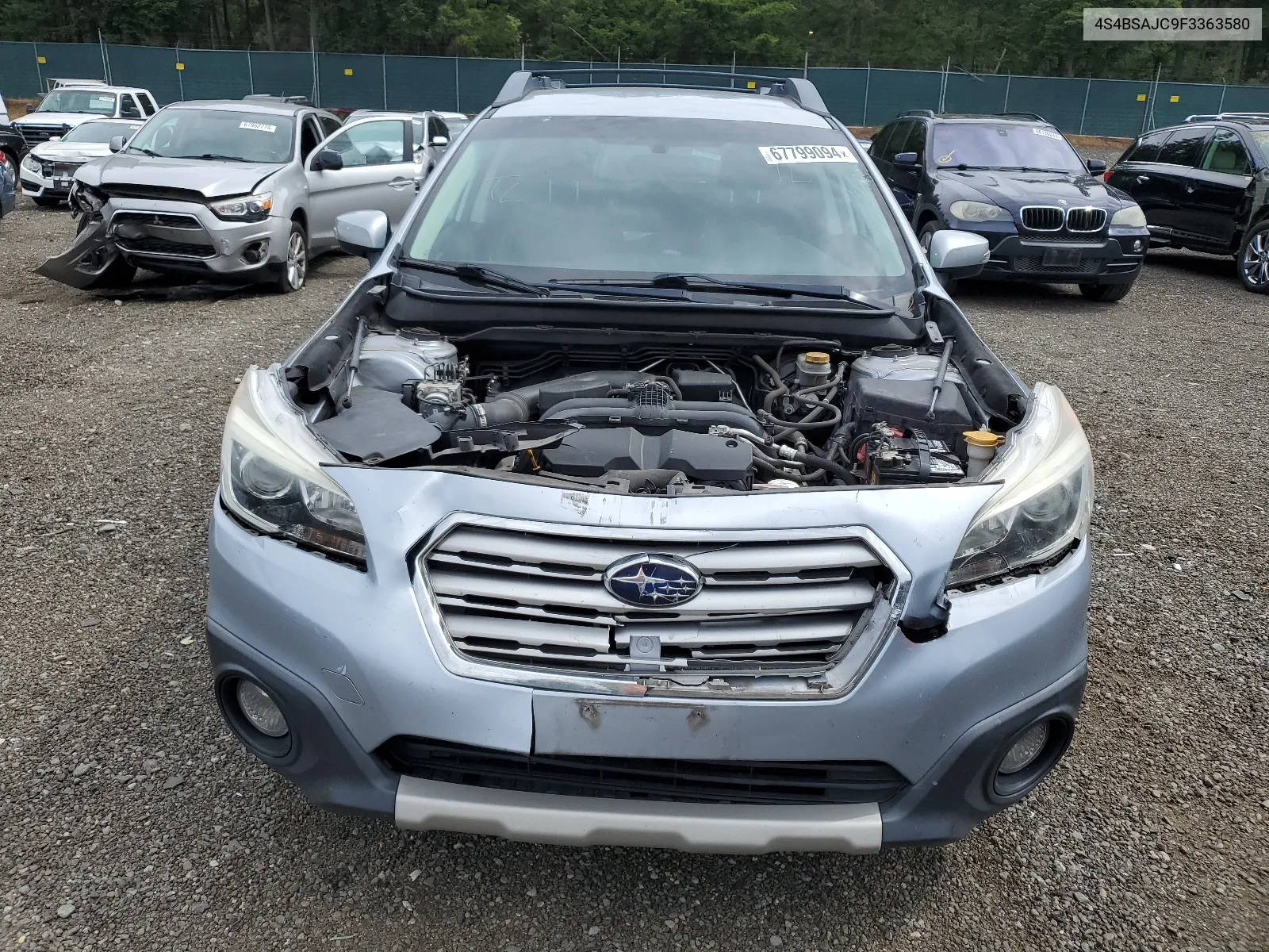 4S4BSAJC9F3363580 2015 Subaru Outback 2.5I Limited