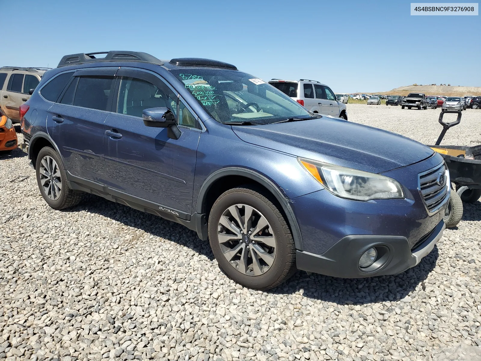 2015 Subaru Outback 2.5I Limited VIN: 4S4BSBNC9F3276908 Lot: 68114214