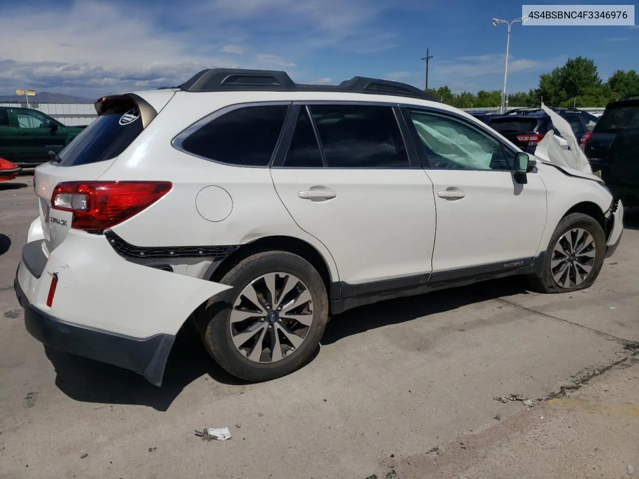 4S4BSBNC4F3346976 2015 Subaru Outback 2.5I Limited