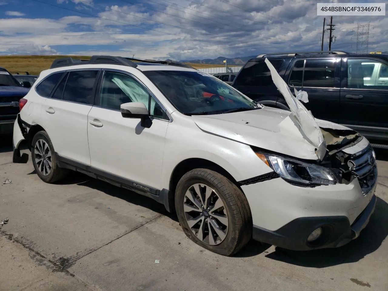 4S4BSBNC4F3346976 2015 Subaru Outback 2.5I Limited