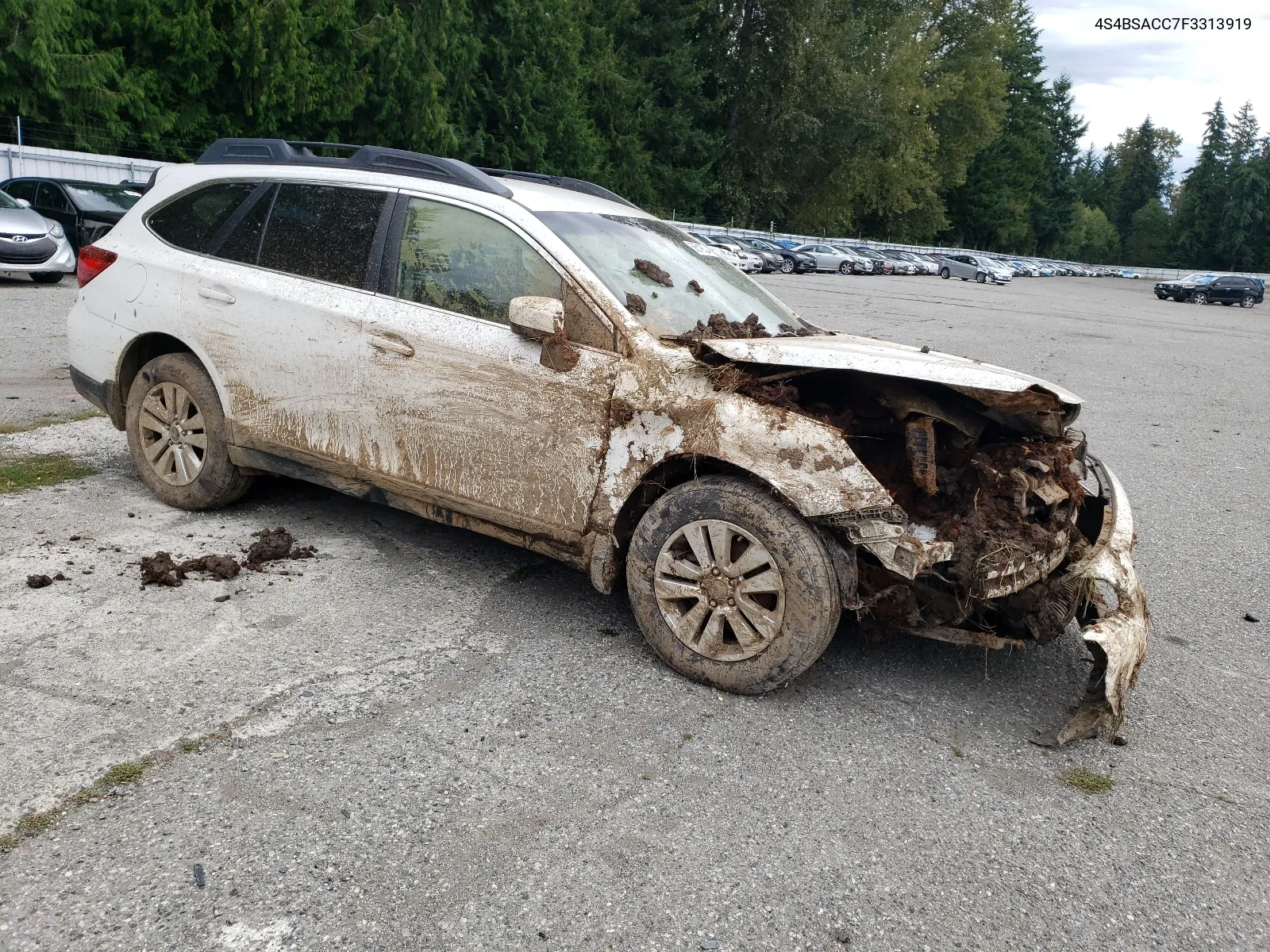 2015 Subaru Outback 2.5I Premium VIN: 4S4BSACC7F3313919 Lot: 68519524