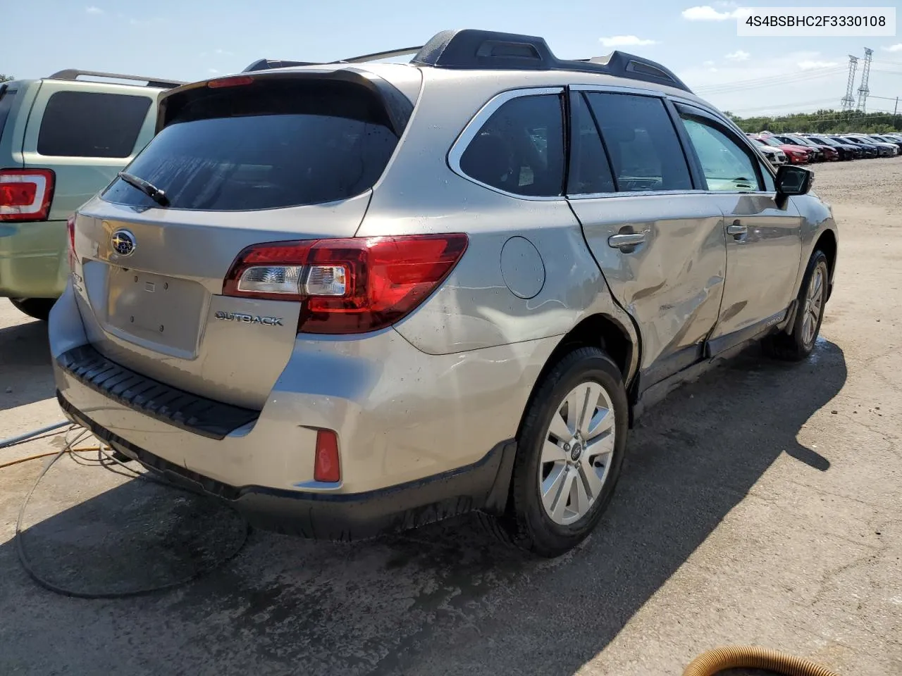 2015 Subaru Outback 2.5I Premium VIN: 4S4BSBHC2F3330108 Lot: 69268314