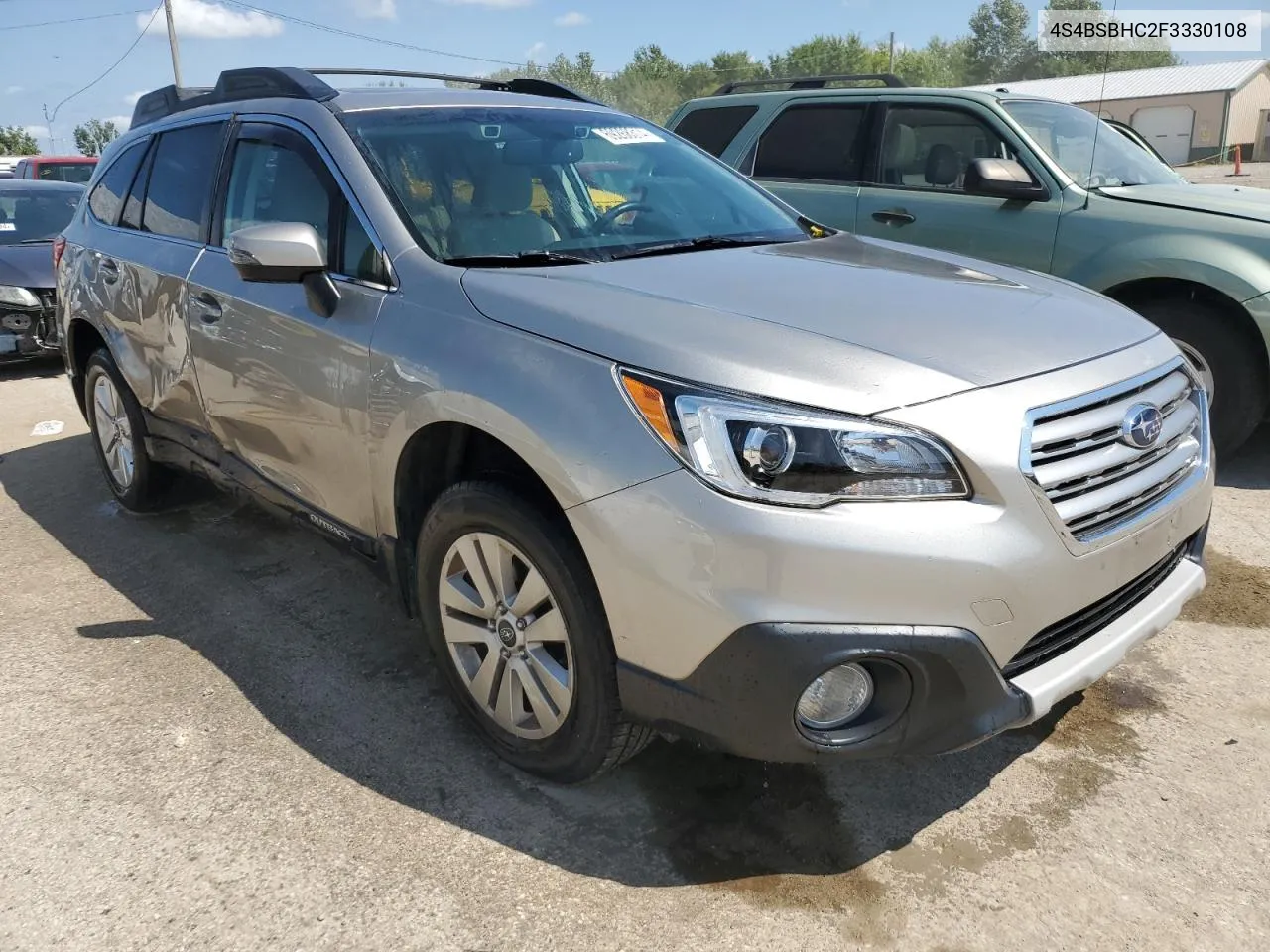 2015 Subaru Outback 2.5I Premium VIN: 4S4BSBHC2F3330108 Lot: 69268314