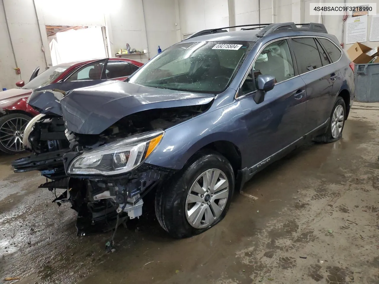 2015 Subaru Outback 2.5I Premium VIN: 4S4BSACC9F3218990 Lot: 69275504