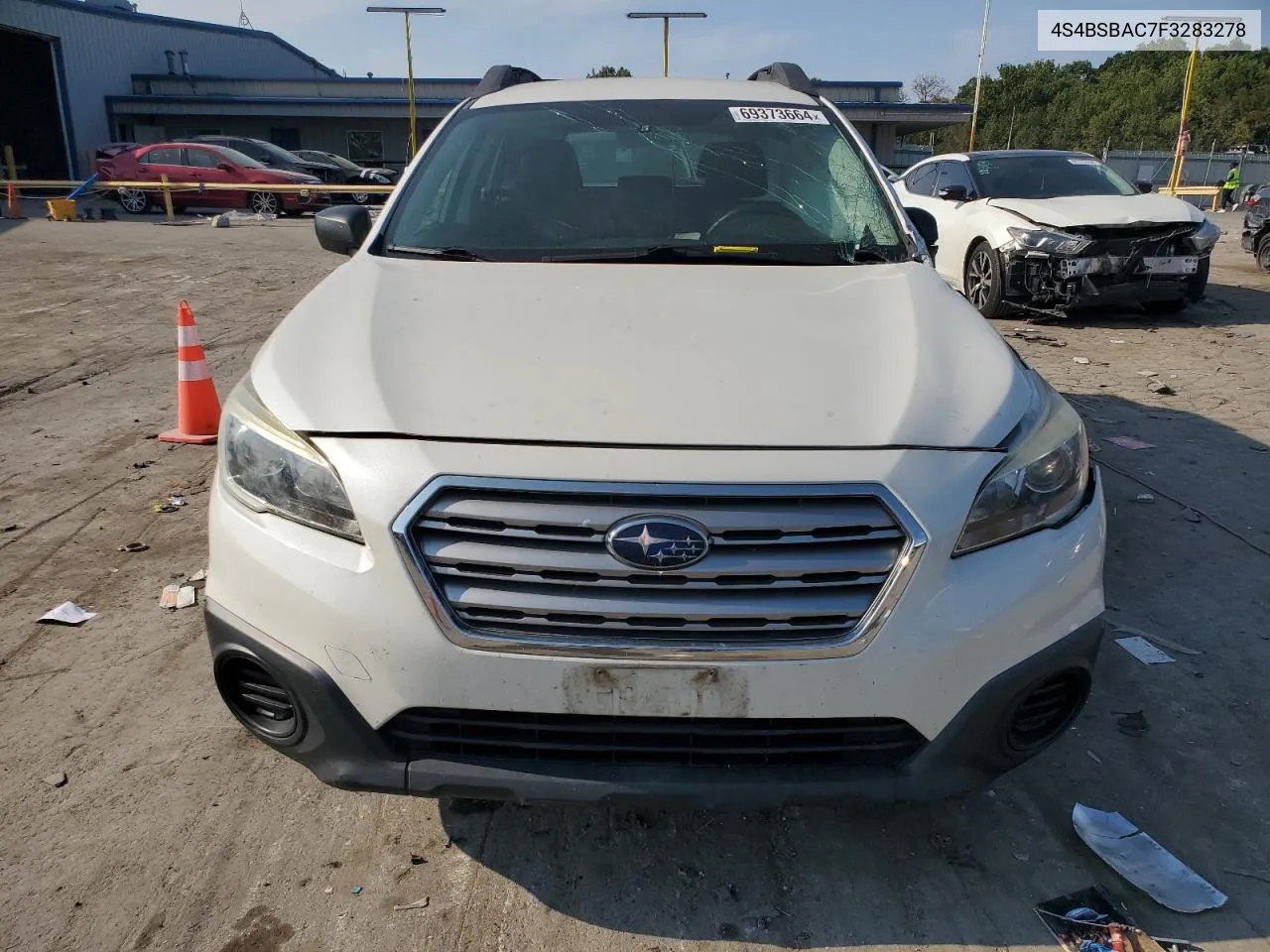 2015 Subaru Outback 2.5I VIN: 4S4BSBAC7F3283278 Lot: 69373664