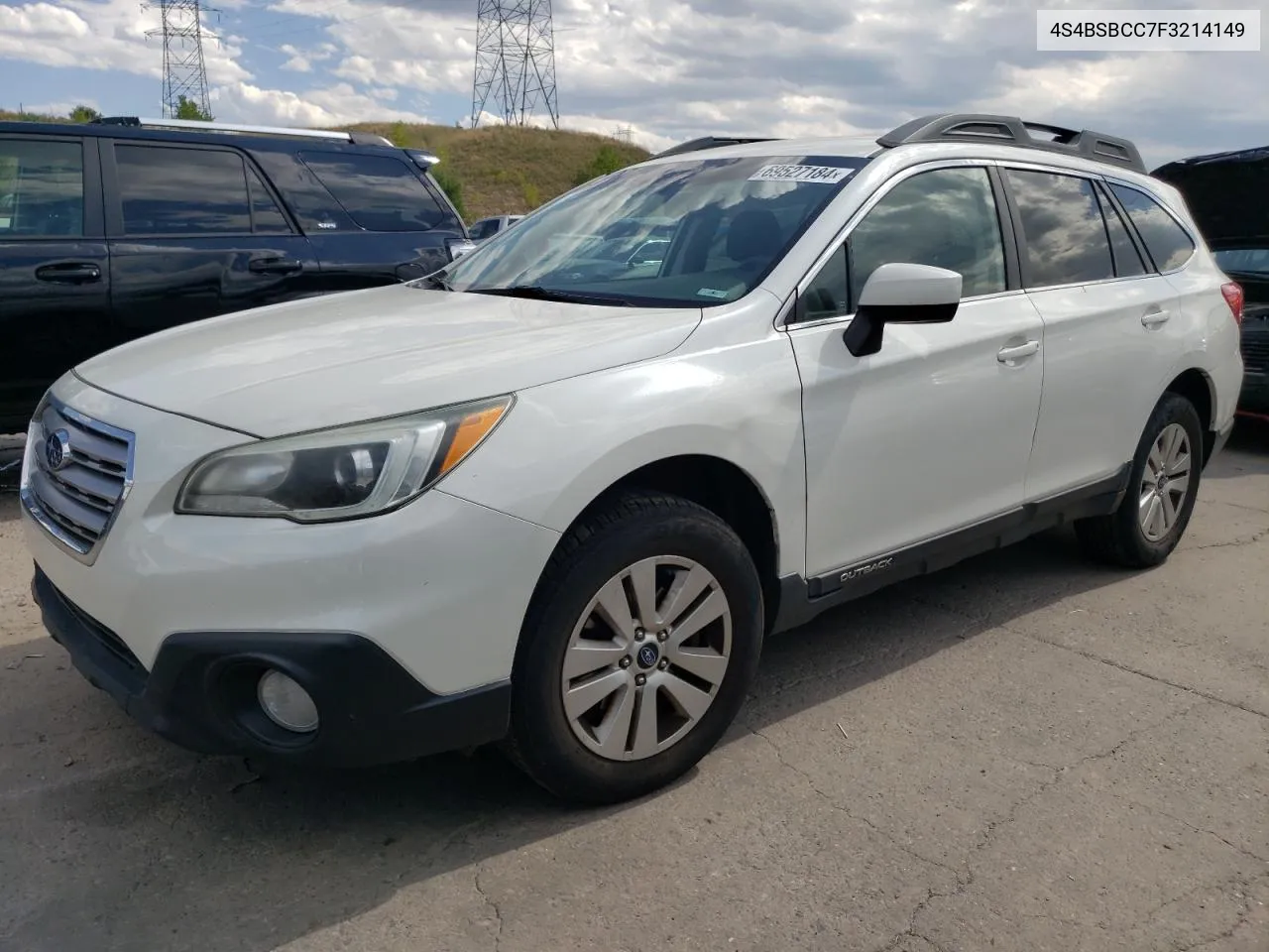 2015 Subaru Outback 2.5I Premium VIN: 4S4BSBCC7F3214149 Lot: 69527184