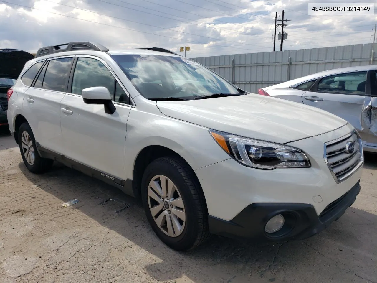 2015 Subaru Outback 2.5I Premium VIN: 4S4BSBCC7F3214149 Lot: 69527184