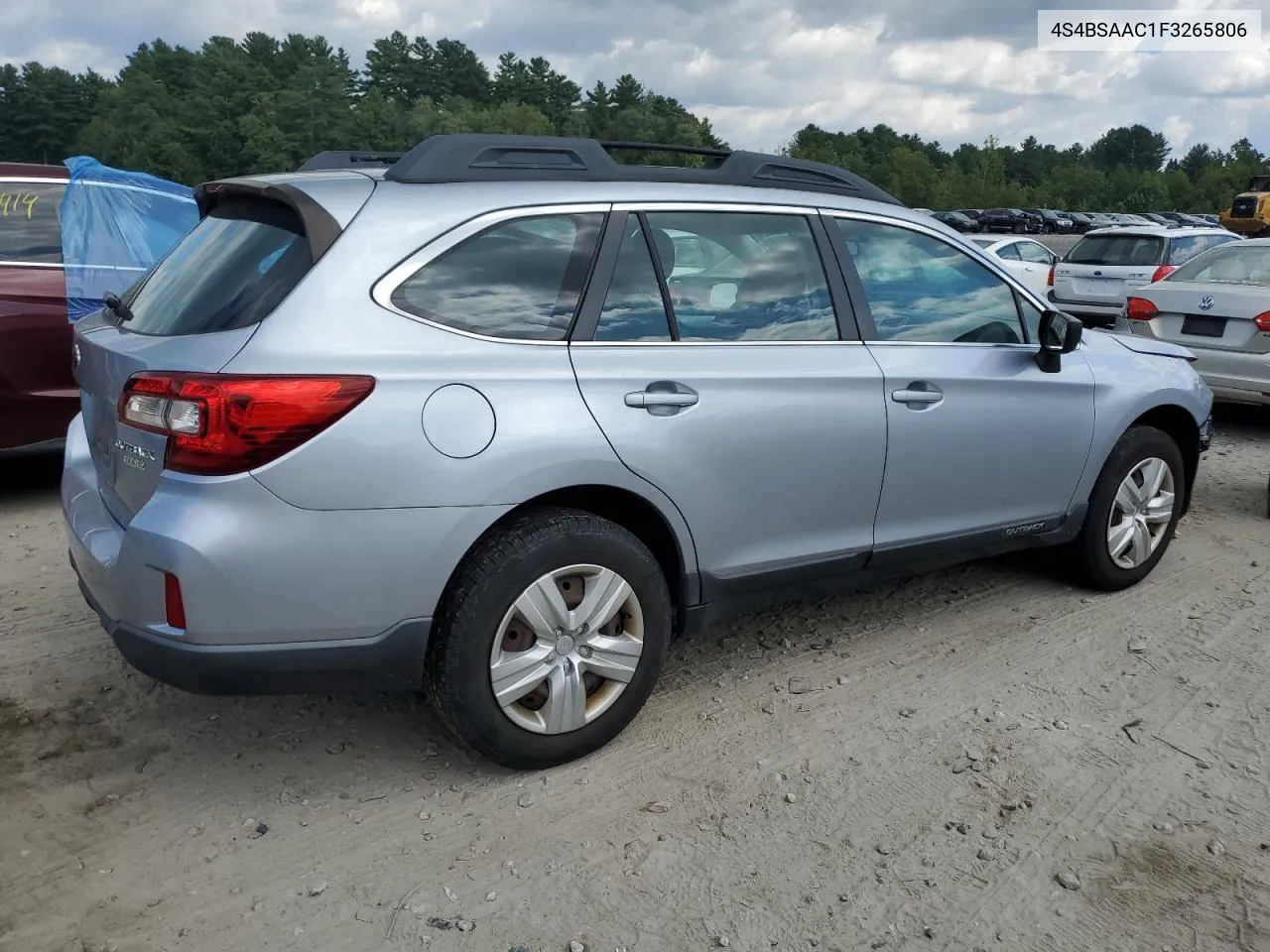 2015 Subaru Outback 2.5I VIN: 4S4BSAAC1F3265806 Lot: 69538434