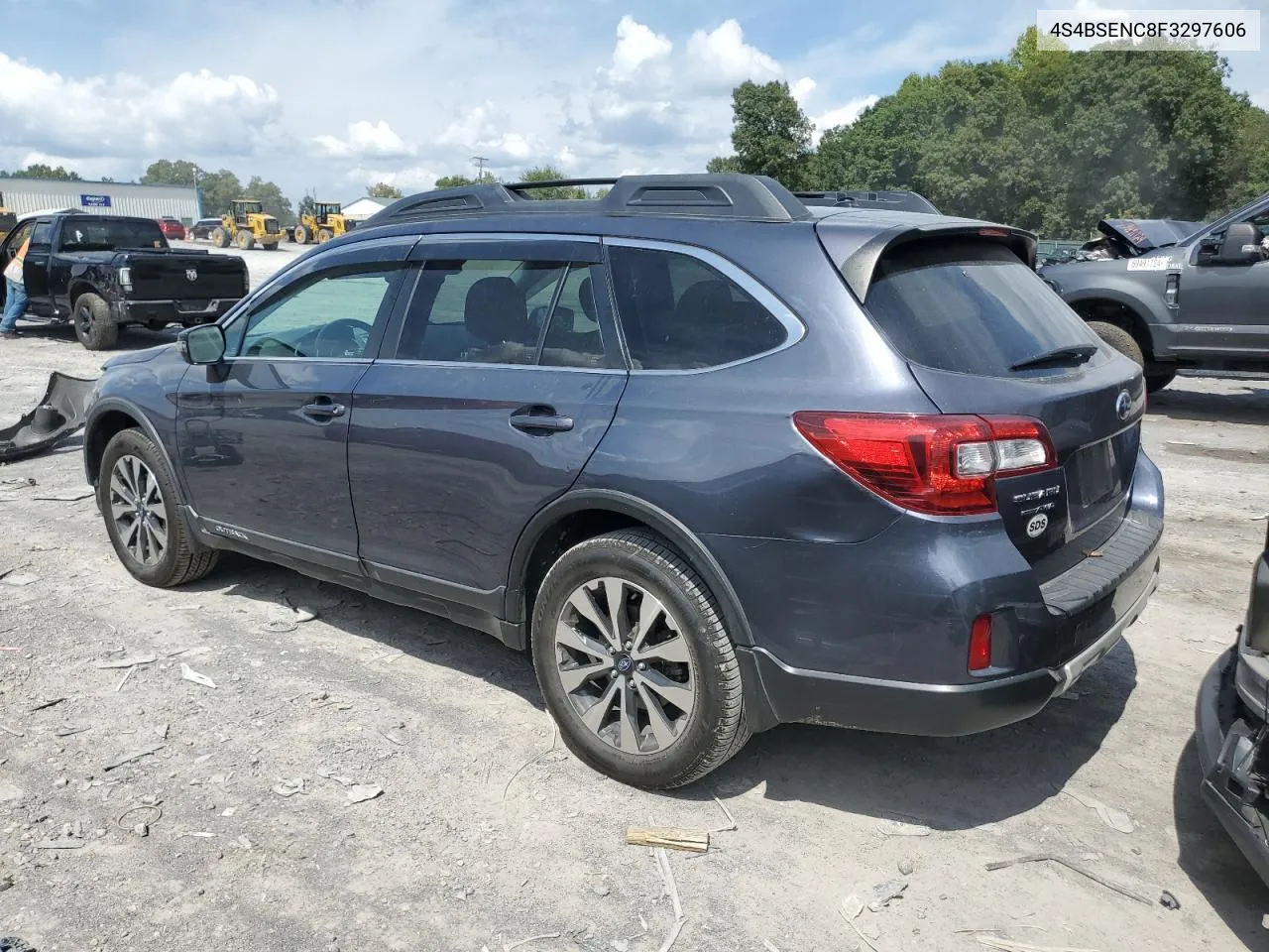 2015 Subaru Outback 3.6R Limited VIN: 4S4BSENC8F3297606 Lot: 69579154