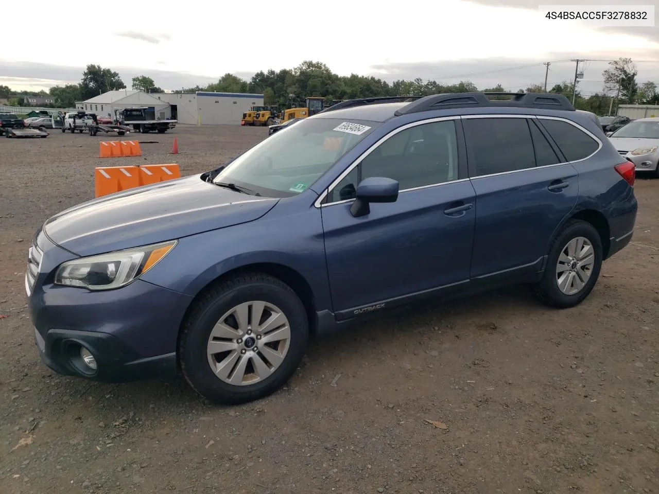 2015 Subaru Outback 2.5I Premium VIN: 4S4BSACC5F3278832 Lot: 69634664