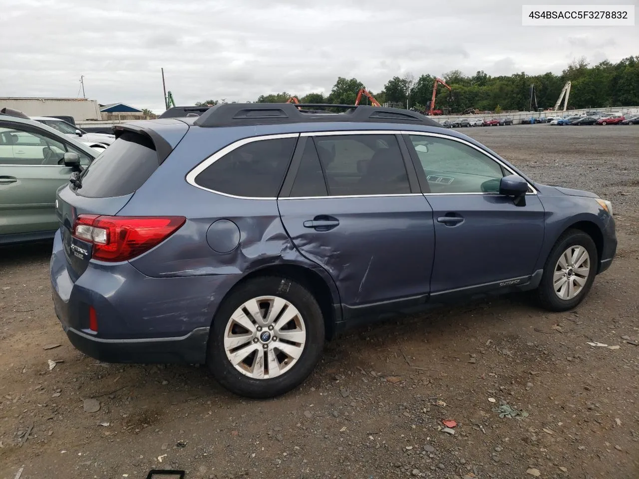 2015 Subaru Outback 2.5I Premium VIN: 4S4BSACC5F3278832 Lot: 69634664