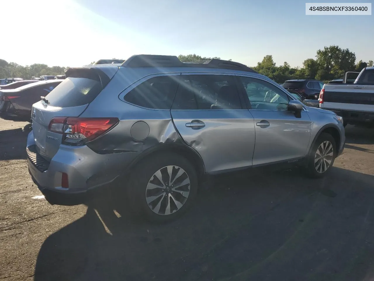 2015 Subaru Outback 2.5I Limited VIN: 4S4BSBNCXF3360400 Lot: 69640614