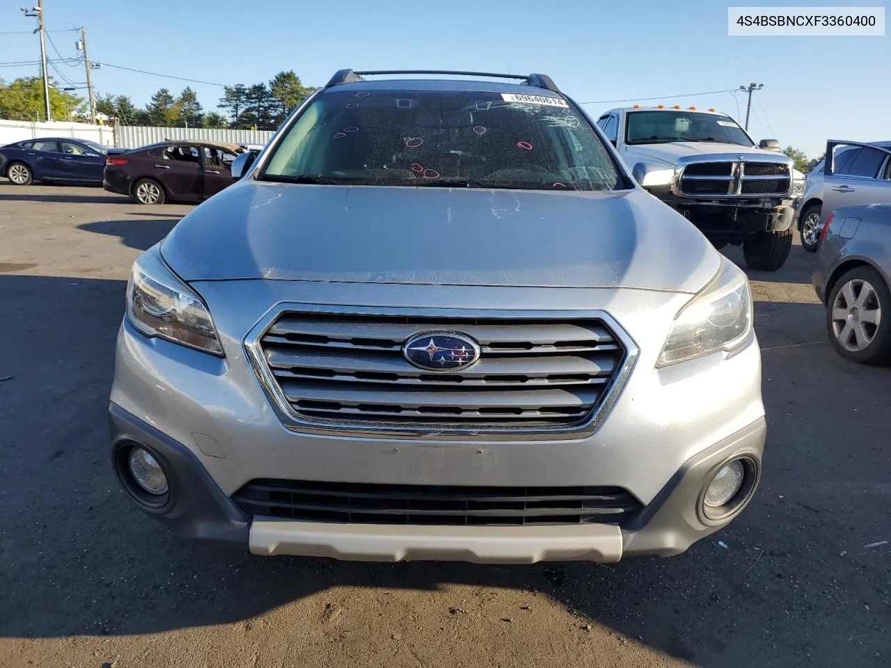 4S4BSBNCXF3360400 2015 Subaru Outback 2.5I Limited