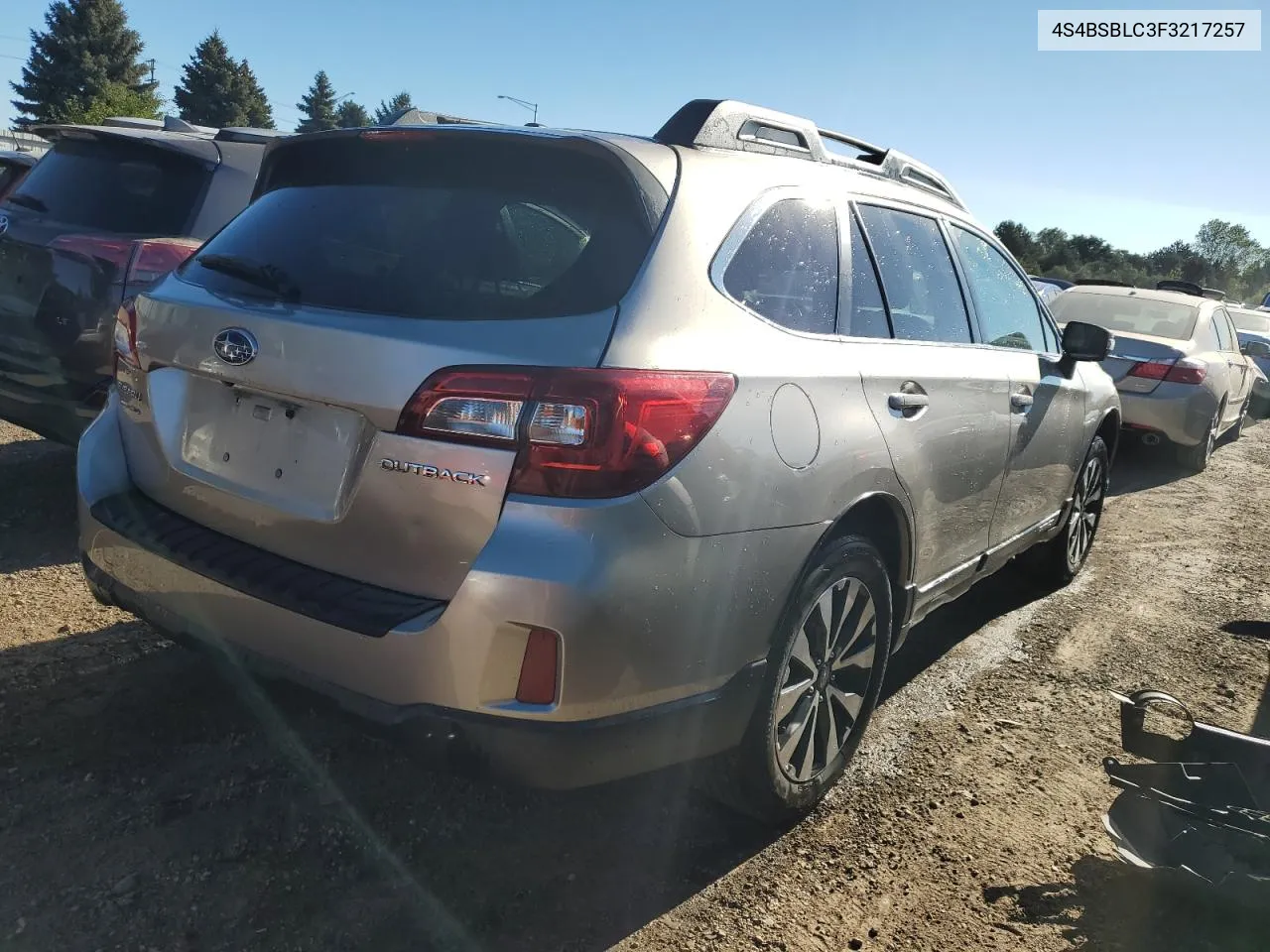 4S4BSBLC3F3217257 2015 Subaru Outback 2.5I Limited