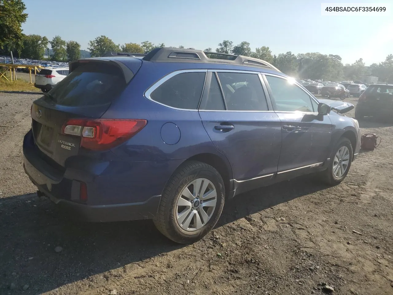 4S4BSADC6F3354699 2015 Subaru Outback 2.5I Premium