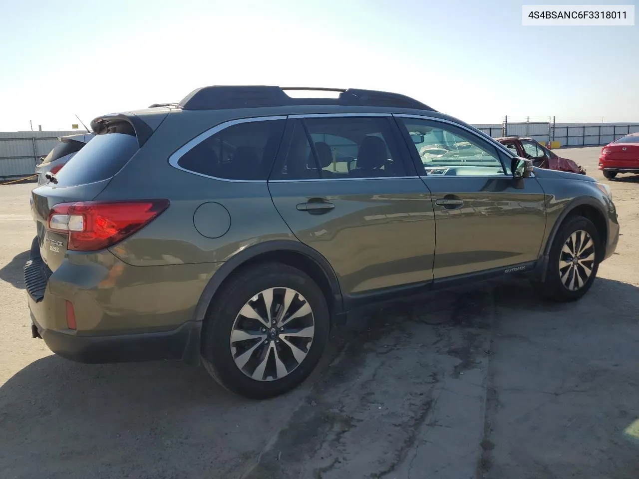 4S4BSANC6F3318011 2015 Subaru Outback 2.5I Limited