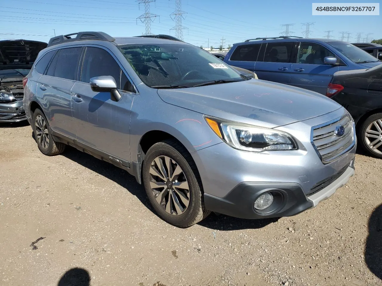 4S4BSBNC9F3267707 2015 Subaru Outback 2.5I Limited