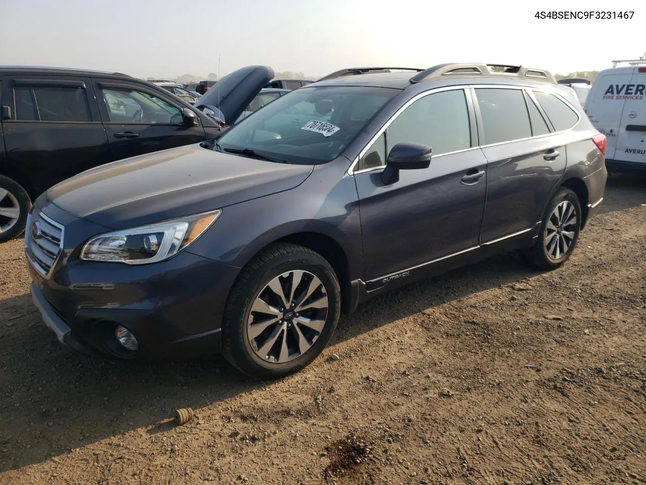 2015 Subaru Outback 3.6R Limited VIN: 4S4BSENC9F3231467 Lot: 70716524