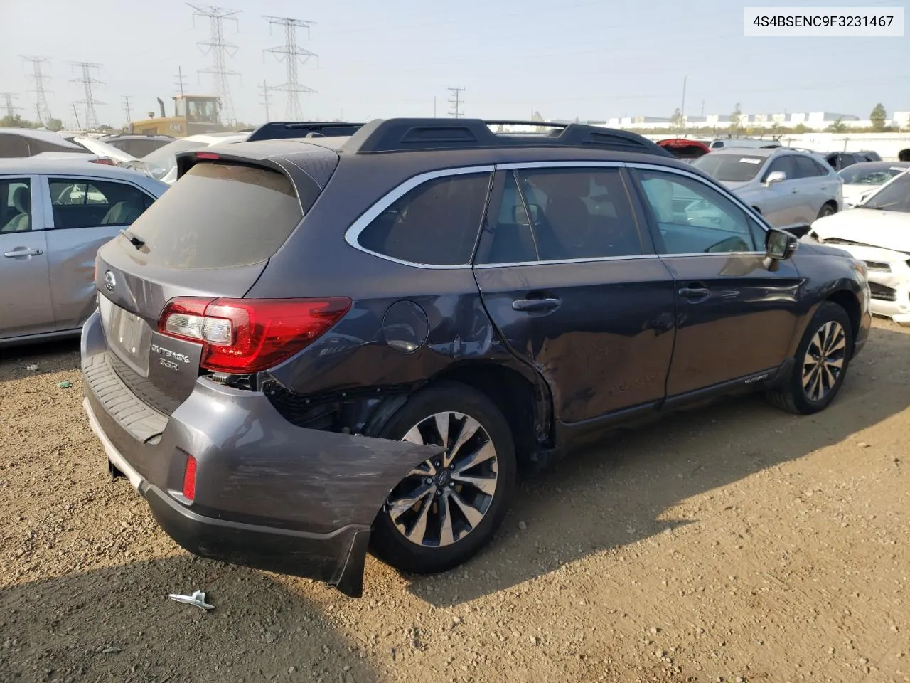 2015 Subaru Outback 3.6R Limited VIN: 4S4BSENC9F3231467 Lot: 70716524