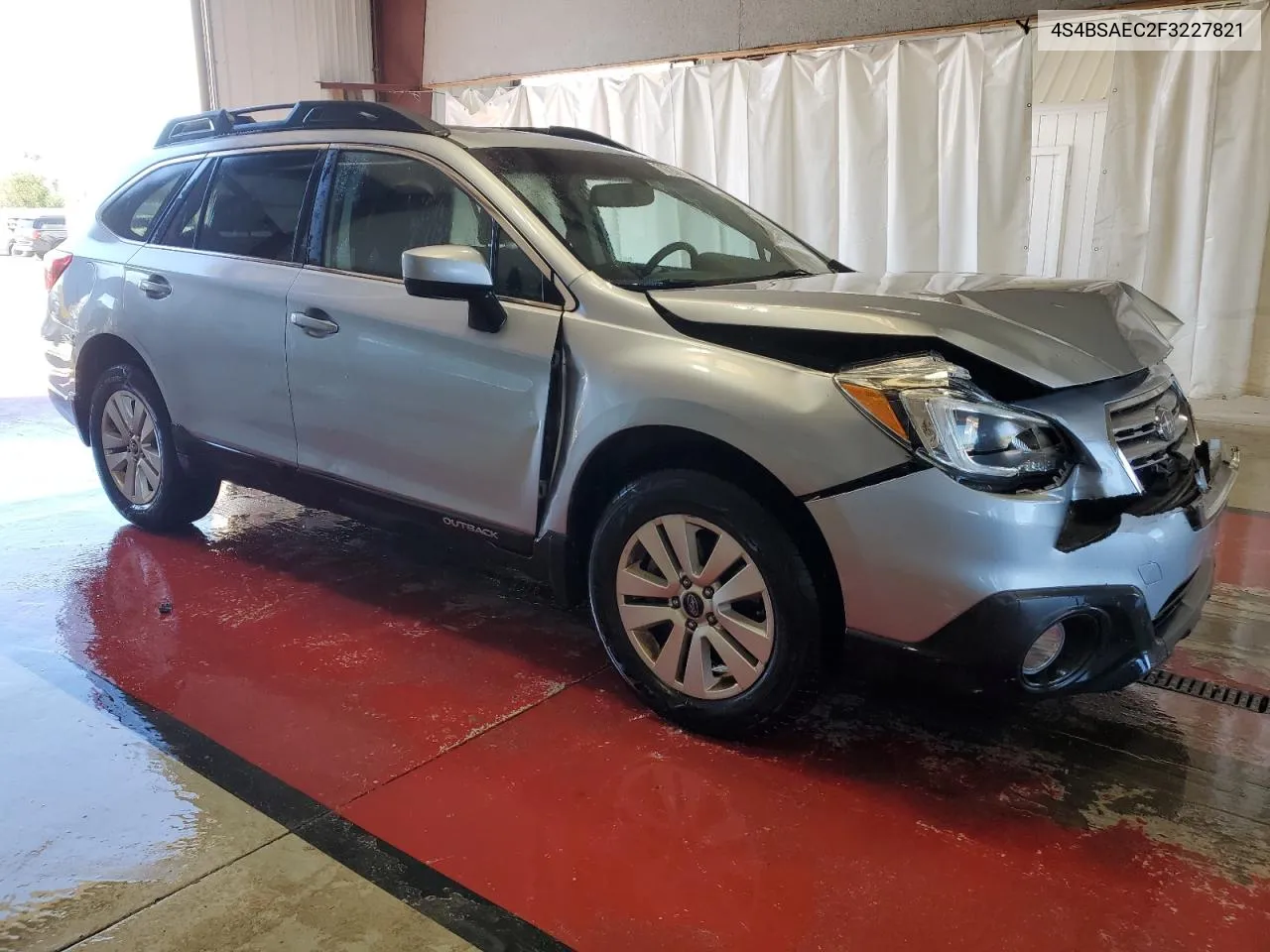 2015 Subaru Outback 2.5I Premium VIN: 4S4BSAEC2F3227821 Lot: 70725664