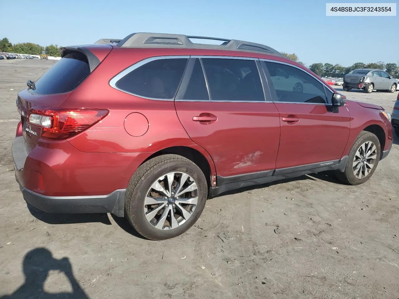 4S4BSBJC3F3243554 2015 Subaru Outback 2.5I Limited