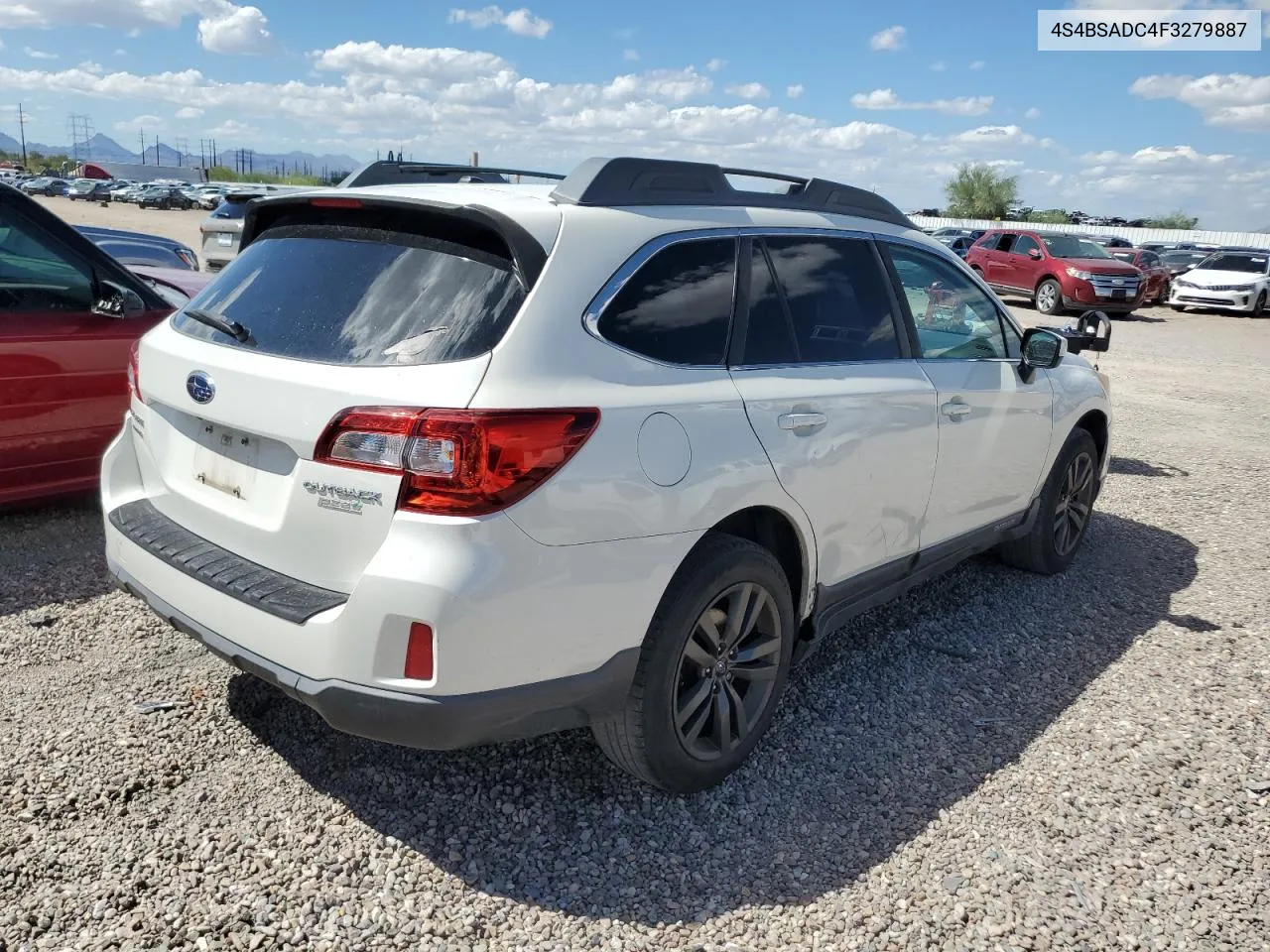 4S4BSADC4F3279887 2015 Subaru Outback 2.5I Premium