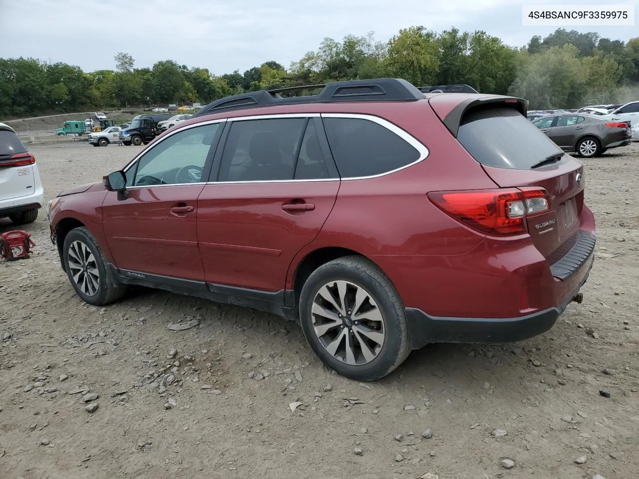 2015 Subaru Outback 2.5I Limited VIN: 4S4BSANC9F3359975 Lot: 71460494