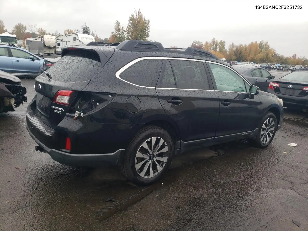 4S4BSANC2F3251732 2015 Subaru Outback 2.5I Limited