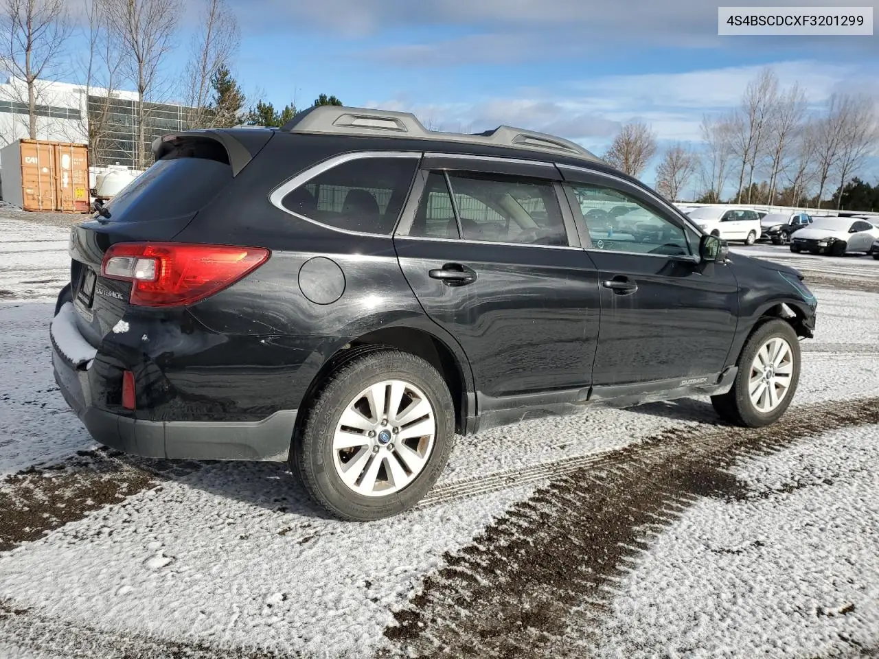 4S4BSCDCXF3201299 2015 Subaru Outback 2.5I Premium