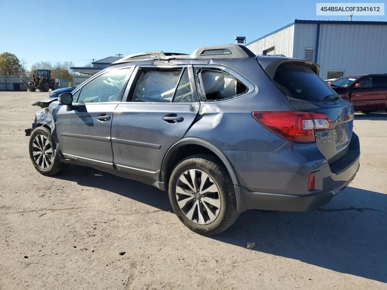 4S4BSALC0F3341612 2015 Subaru Outback 2.5I Limited