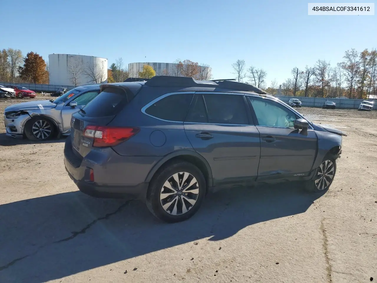 4S4BSALC0F3341612 2015 Subaru Outback 2.5I Limited