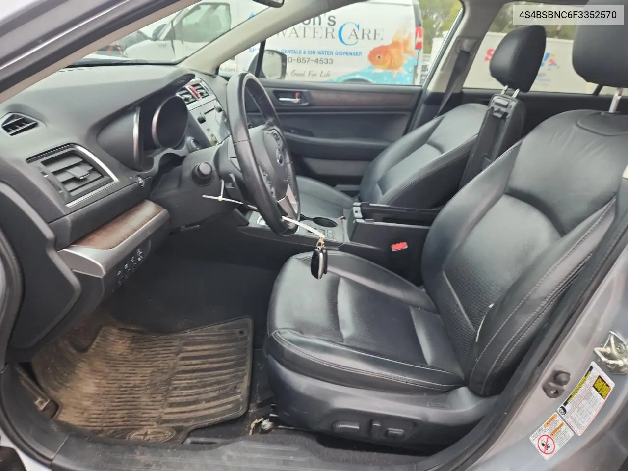 4S4BSBNC6F3352570 2015 Subaru Outback 2.5I Limited