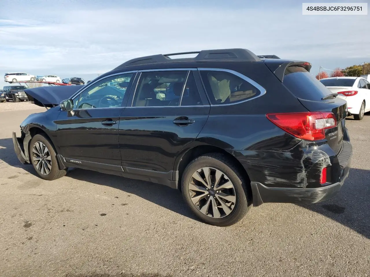 4S4BSBJC6F3296751 2015 Subaru Outback 2.5I Limited