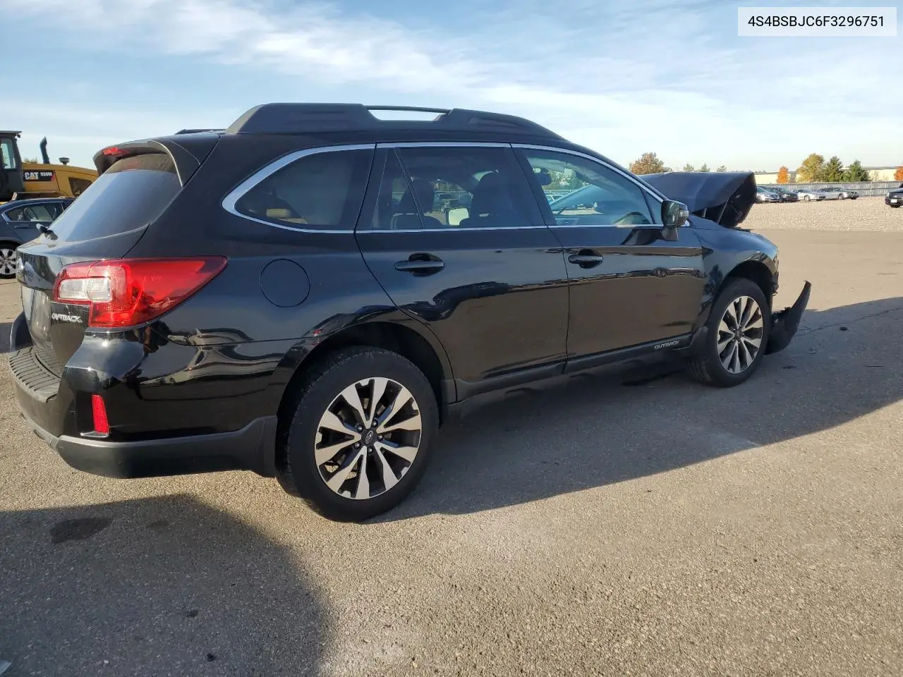 4S4BSBJC6F3296751 2015 Subaru Outback 2.5I Limited