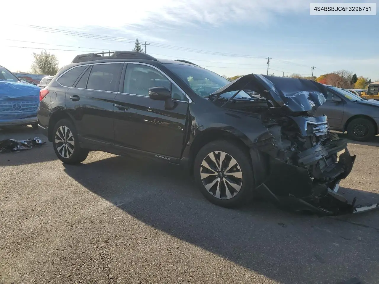 4S4BSBJC6F3296751 2015 Subaru Outback 2.5I Limited