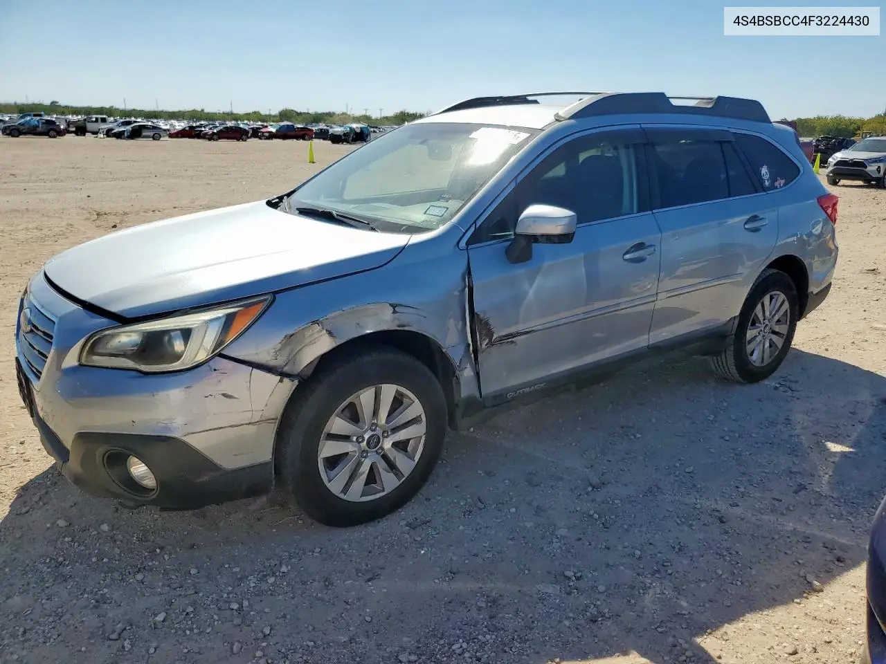 4S4BSBCC4F3224430 2015 Subaru Outback 2.5I Premium