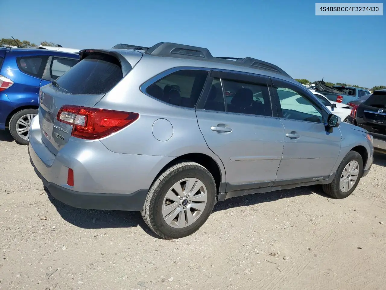 4S4BSBCC4F3224430 2015 Subaru Outback 2.5I Premium