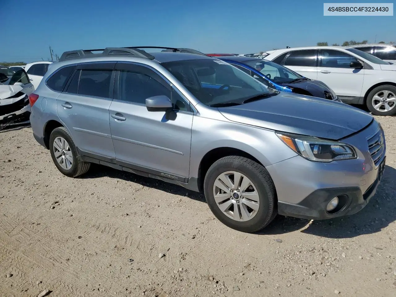 4S4BSBCC4F3224430 2015 Subaru Outback 2.5I Premium
