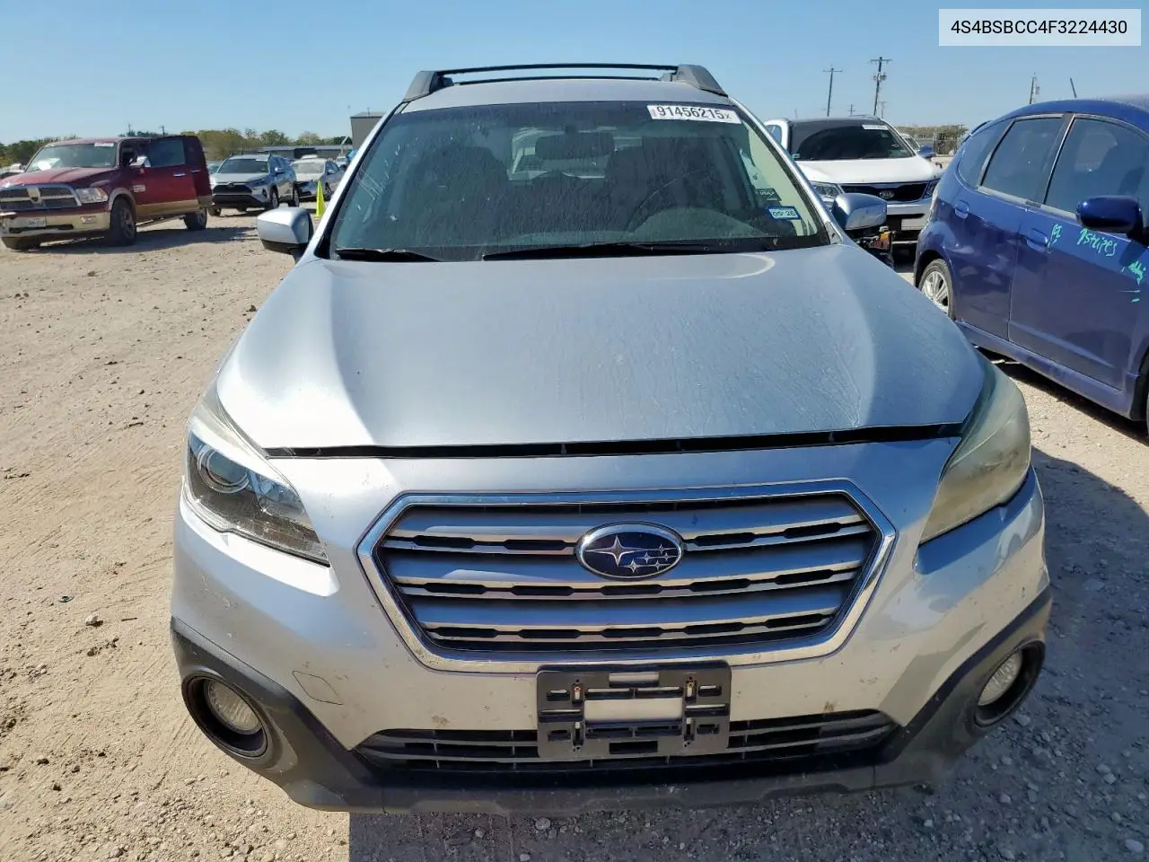 4S4BSBCC4F3224430 2015 Subaru Outback 2.5I Premium